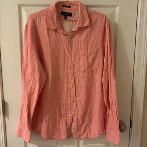 Banana Republic Fty Men’s Long Sleeve Button Up. Shirt Size L